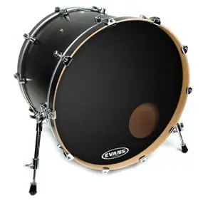 Evans EQ3 reso black 24 BD24RB bass 