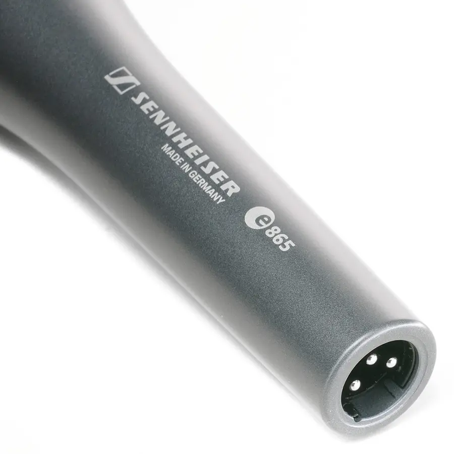 Sennheiser e865 Super-cardioid pre-polarised condenser mic 
