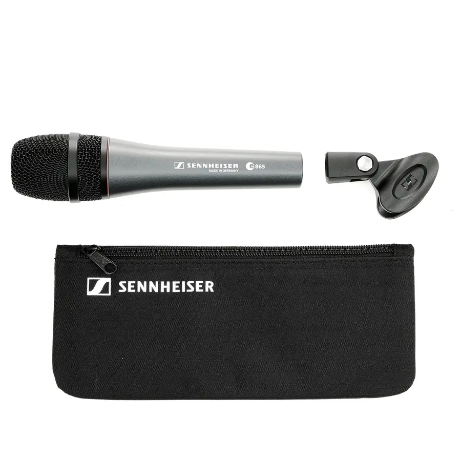 Sennheiser e865 Super-cardioid pre-polarised condenser mic 