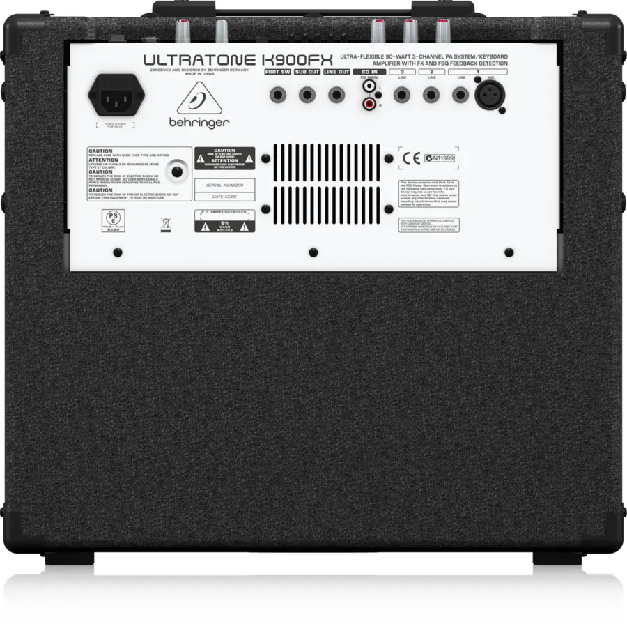 Behringer K900FX Ultratone keyboard-forsterker 90W 