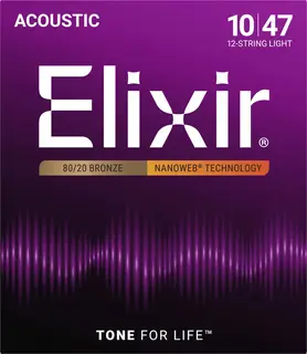 Elixir Nanoweb ak.gitar 12str. Light (010-047) 11152