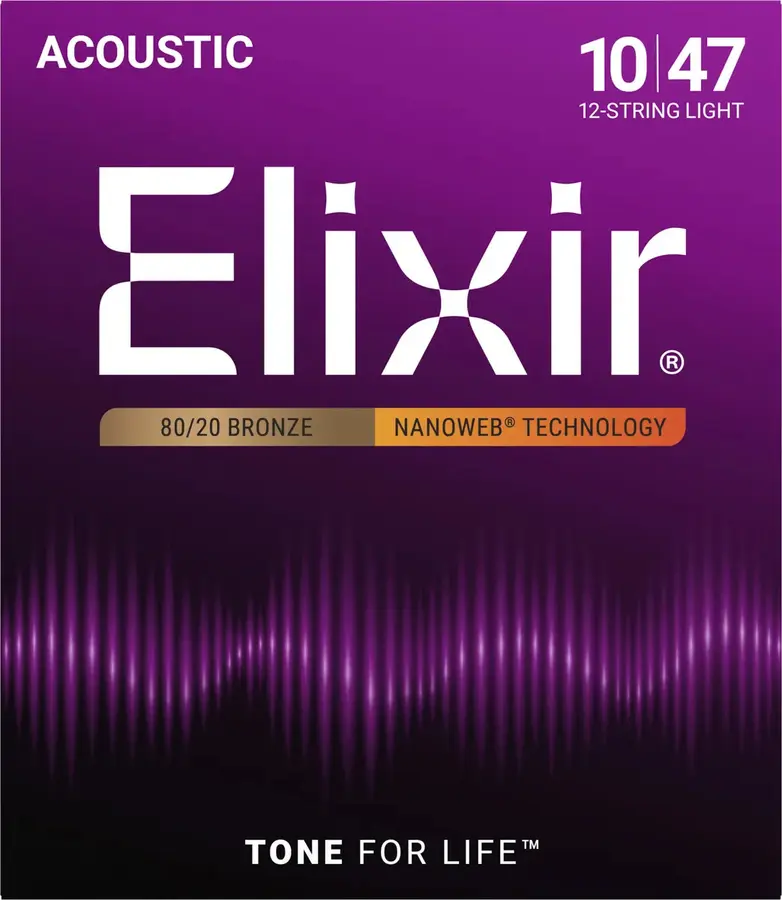 Elixir Nanoweb ak.gitar 12str. Light (010-047) 11152 