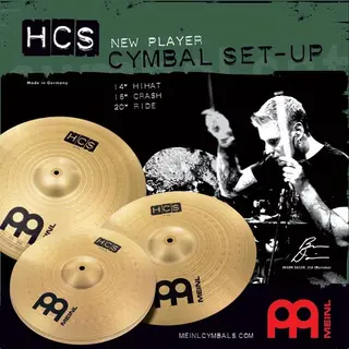 Meinl Headliner HCS-141620 Cymbalsett
