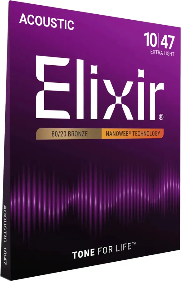 Elixir Nanoweb ak.gitar 6str. X Light (010-047) 11002 