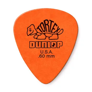 Dunlop 418P.60 Tortex Players Pack 12-pakning