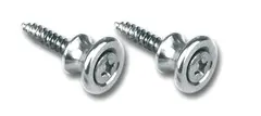 Gibson S&amp;A EP020 Strap buttons Aluminium (2pk)