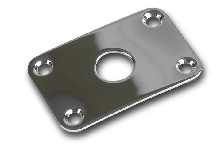 Gibson S&A JP050 Jackplate, explorer - Chrome 
