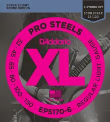 D'Addario EPS170-6 ProSteel El.Bass (030-130)