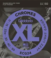 D'Addario ECG24 Chromes Jazz Lite (011-050)