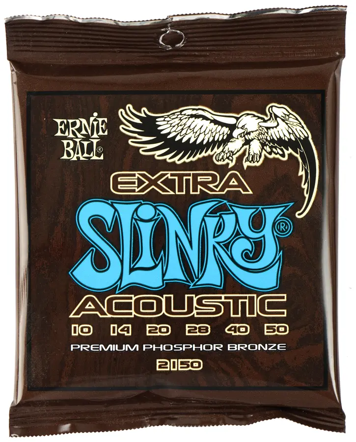 Ernie Ball EB-2150 Extra Slinky Acoustic (010-050) Slinky Acoustic 