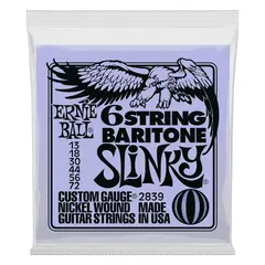 Ernie Ball EB-2839 Slinky Nickelwound 6-string Baritone Slin