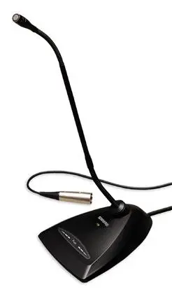 Shure 12-inch gooseneck cardioid table base 