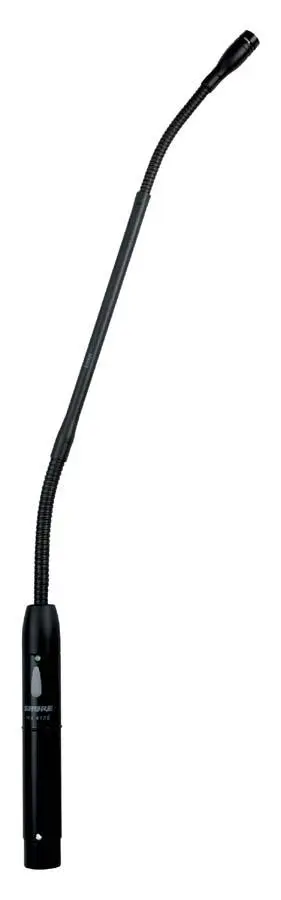 Shure 12-inch gooseneck cardioid, switch 
