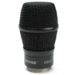 Shure KSM9 mikrofonelement, sort, for Shure håndsender