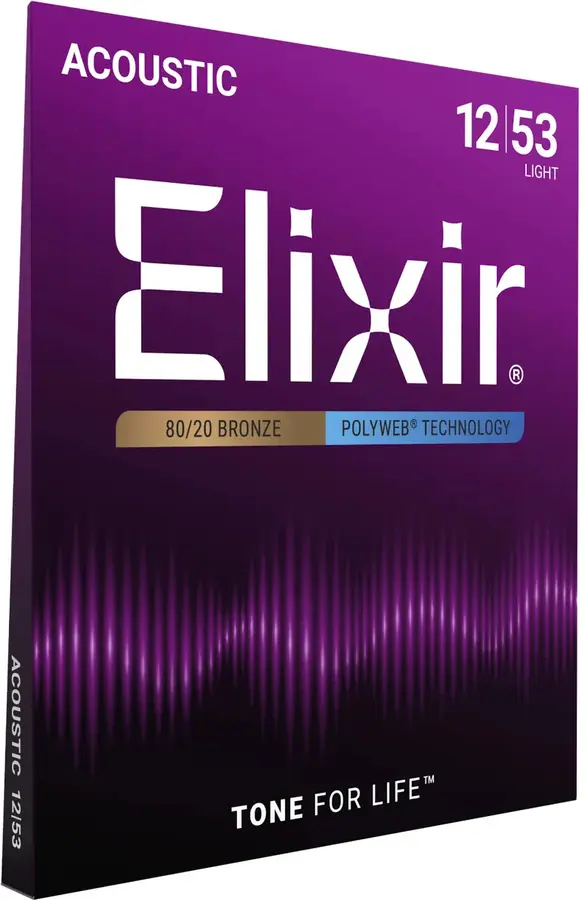 Elixir Polyweb ak.gitar 6str. (012-053) Light 11050 