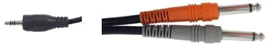 Hosa CMP153 stereo miniJ/2 x monoJ 3 fot 