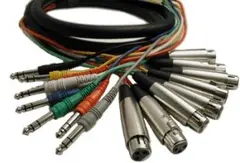 Hosa STX804F kabel x 8 bal jack/F 4 m