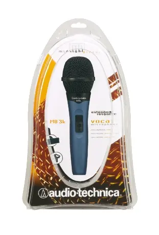 Audio-Technica MB-3k dynamisk vokalmikrofon, utvidet frekvens 