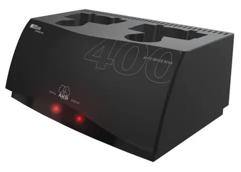 AKG CU400 ladestasjon inkl PSU for to WMS 40 og WMS450 sendere