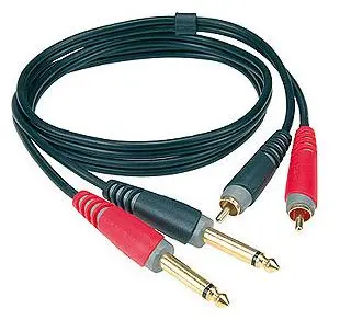 Klotz AT-CJ0300 2xjack mono-2xphono 3 m