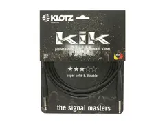 Klotz gitarkabel 6 m sort