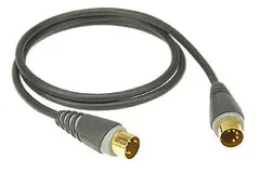Klotz MID010 Midi kabel DIN5-DIN5 1 m