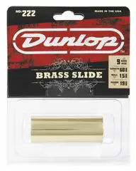 Dunlop 222  Brass Slide, Medium Wall, Medium