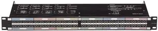 Neutrik bantam jack 2x48 halvn Patch, klemmefeste