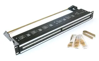 Neutrik bantam jack 2x48 halvn4x25D-Sub Patch