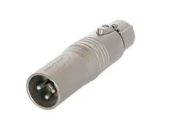 Neutrik NA3M5F DMX overgang XLRM/XLRF
