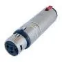 Neutrik overgang XLRF-st jack