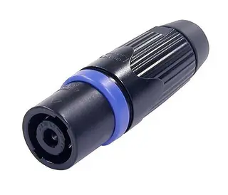 Neutrik NLT4MXX-BAG Speakon plugg 4P STX Lodding Han Sort