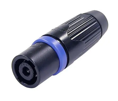 Neutrik NLT4MXX-BAG Speakon plugg 4P STX Lodding Han Sort 