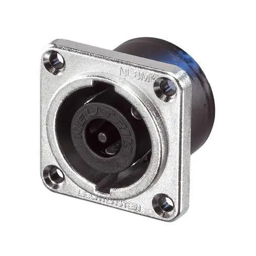 Neutrik Speakon chassi 8P stor (NL8MPR) 