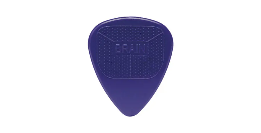D'Andrea Plektre Brain P. Tin Box (12pk) 0.60mm Purple 