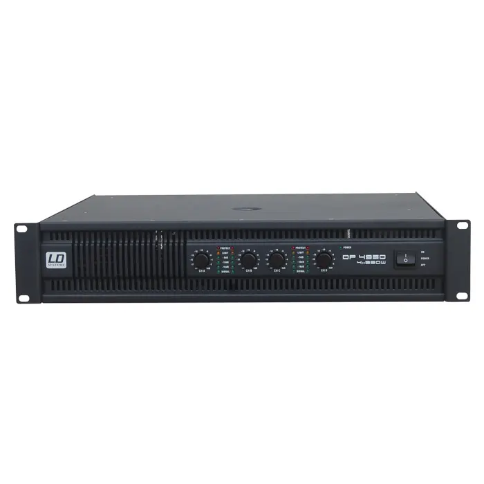 LD Systems DEEP² 4950 sluttrinn 4 x 930W 2 Ohm 