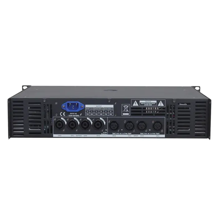 LD Systems DEEP² 4950 sluttrinn 4 x 930W 2 Ohm 
