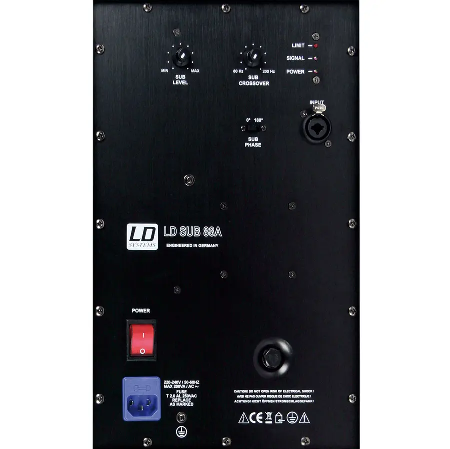 LD Systems INSTALLATION SERIES 2 x 8 Active 