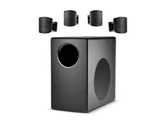 Høyttalersystem med 4 stk C52 satelitter og C50S/T subbass,