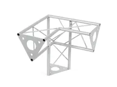 Decotruss SAL-34 corner 3-way / left silver