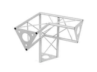 Decotruss SAL-34 corner 3-way / left silver