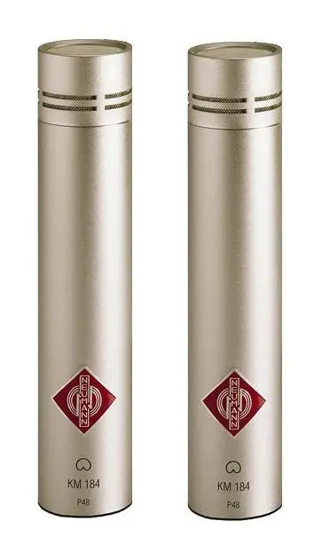 Neumann KM 184 stereopar nickel finish 
