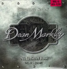 Dean Markley 2604B Bass Nickel Steel ML 5 string .045 - .128