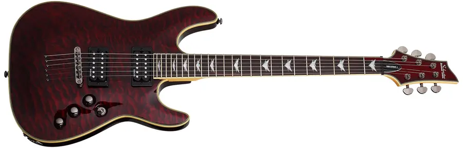 Schecter Omen 6 Extreme Black Cherry 
