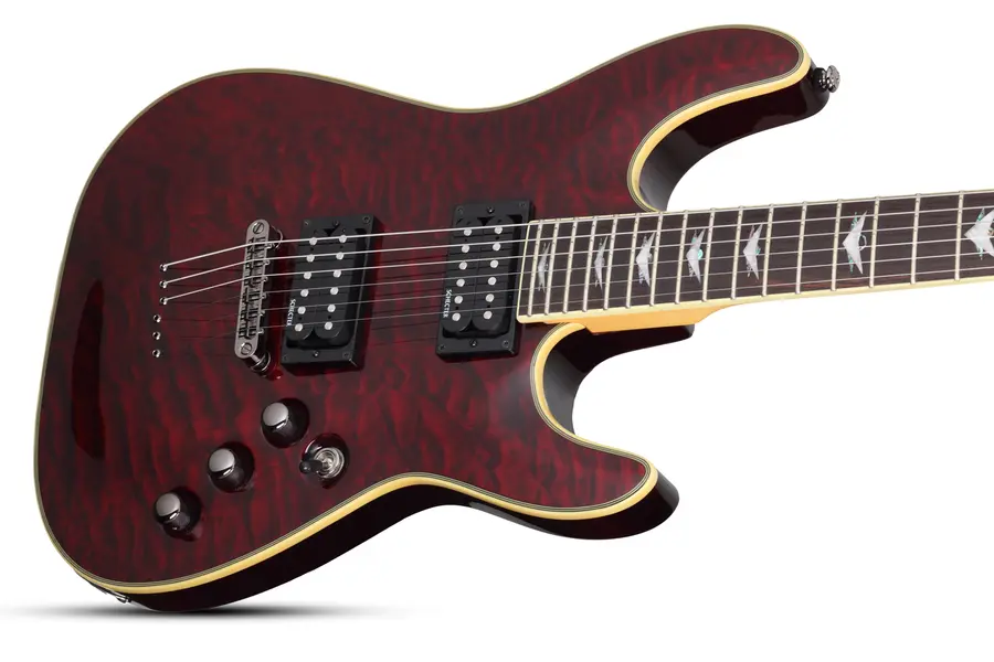 Schecter Omen 6 Extreme Black Cherry 