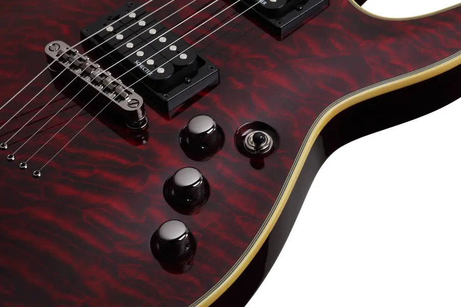 Schecter Omen 6 Extreme Black Cherry 