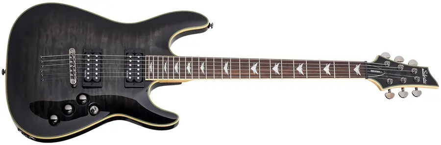 Schecter Omen 6 Extreme See Through Black 