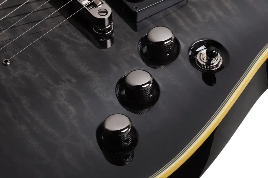 Schecter Omen 6 Extreme See Through Black 