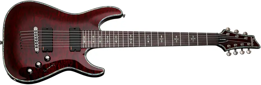 Schecter C7 Hellraiser Black Cherry 