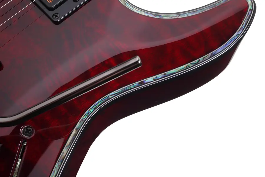 Schecter C1 Hellraiser Floyd Rose Black Cherry 